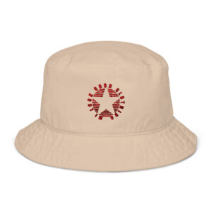 Organic bucket hat - Stone