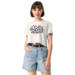 Women’s crop top - Ecru, XL