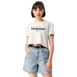 Women’s crop top - Ecru, S