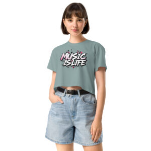Women’s crop top - Mineral, M