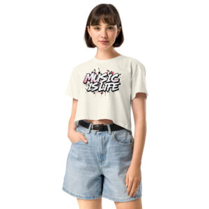 Women’s crop top - Natural, L