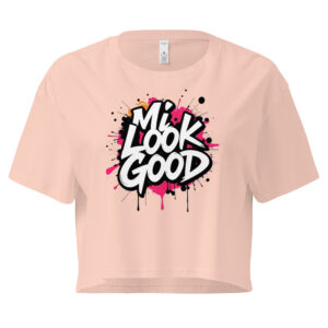 Women’s crop top - Pale Pink, XL