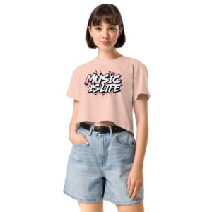 Women’s crop top - Pale Pink, S