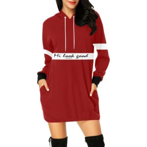 Women's  Hoodie Mini Dress
