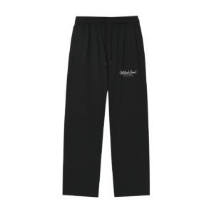 Mesh-Lined Quick-Dry Performance Athletic Leg Pants - Black, 2XL