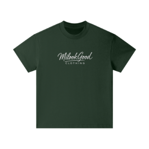 Essential Kids' T-shirt - Blackish Green, L