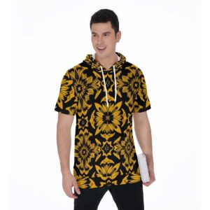 Men’s Short Sleeve Hooded T-Shirt