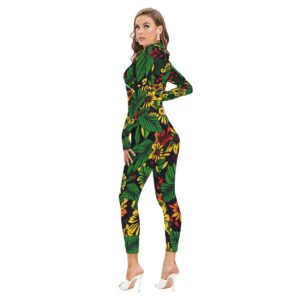 Velvi Form High-Neck Zip Jumpsuit