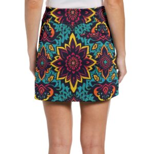 Women's Middle-Waisted Skorts