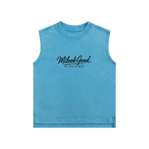 Snow Washed Kids' Tank Top - Sky Blue, S