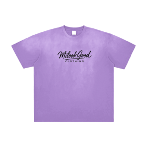 Vintage Washed Frayed T-Shirt - Purple, S