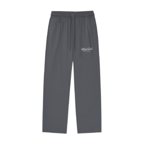 Mesh-Lined Quick-Dry Performance Athletic Leg Pants - Dark Gray, XL