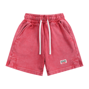 Snow Washed Kids' Shorts - Pink, S
