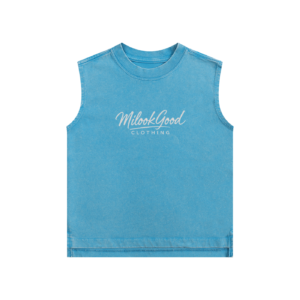 Snow Washed Kids' Tank Top - Sky Blue, L