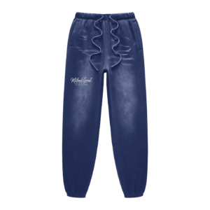 Sunfade Fleeced Sweatpants - Royal Blue, XL