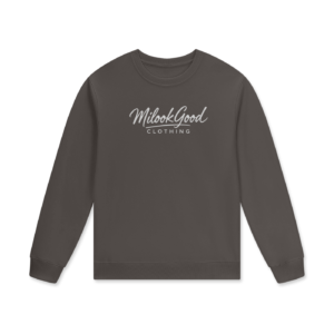 Streetwear Unisex Staple 100% Cotton Pullover - Pirate Black, XL