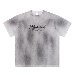 Sun Fade Hand-Painted T-Shirt - Black, 2XL