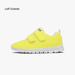 Sprint Step Kids Velcro Sneakers - White, US1/EU32