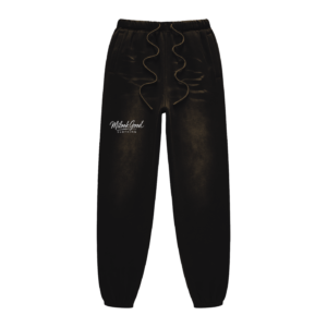 Sunfade Fleeced Sweatpants - Black, L