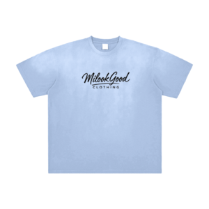 Vintage Washed Frayed T-Shirt - Blue, 2XL