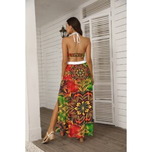 Women's Tie Back Wrap Dress