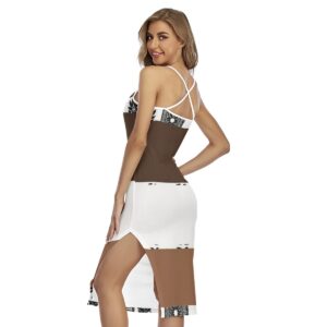 Women's Back Cross Cami Dress