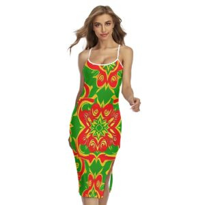 Women's Back Cross Cami Dress