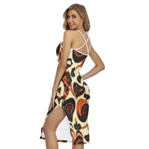 Women's Back Cross Cami Dress