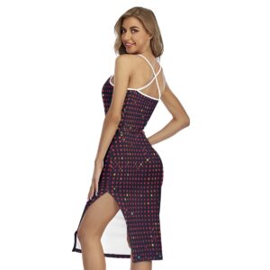 Women's Back Cross Cami Dress