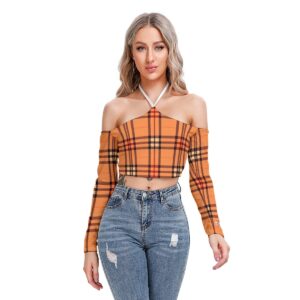Women's Halter Lace-up Top