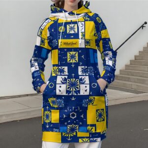 Women's Pullover Hoodie With Raglan Sleeve