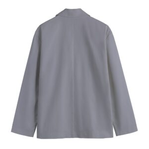 Men's Casual Flat Lapel Collar Blazer - S
