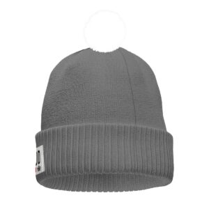 Knitted Hat With Pom-Pom