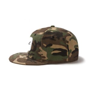 Snapback Hat with Metal Buckle - Army green, M