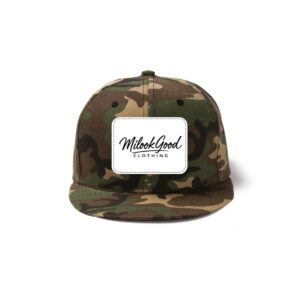 Snapback Hat with Metal Buckle
