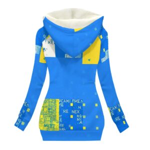 Women's Long Jacket With Fleece Lining