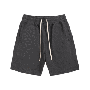 Unisex Essential Cotton Shorts - Dark Gray, M