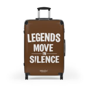 Suitcase — "Legends Move in Silence" - Large