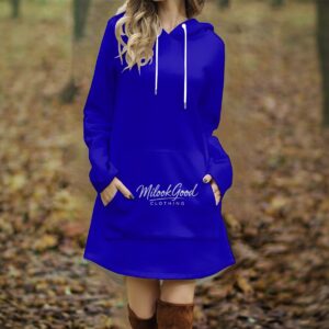 Women's Longline Hoodie Dress