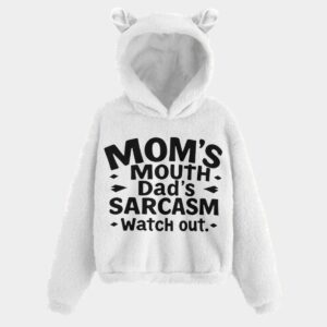 Kid’s Borg Fleece Sweatshirt With Ear - M