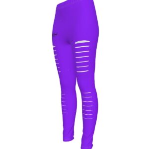 Women's Ripped Leggings - 2XL