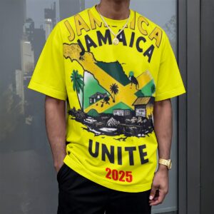 Jamaica Unite 2025 – Limited Edition Relief Tee (Unisex)