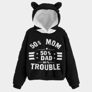 Kid’s Borg Fleece Sweatshirt With Ears