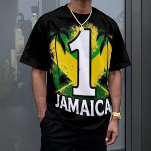 1 Jamaica – Limited Edition Relief Tee (Unisex) - XL