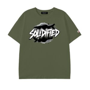 Pure Cotton Unisex T-Shirt - Army Green, 2XL