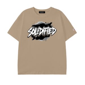 Pure Cotton Unisex T-Shirt - Khaki, 2XL