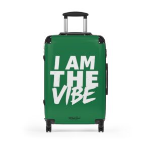 Carry-On Suitcase — 'I AM THE VIBE' - Medium