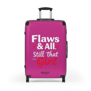 Suitcase — "Flaws & All Still That Girl" - Large