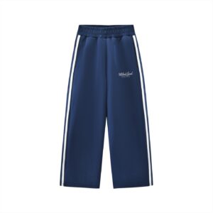 Kids’ Contrast Tape Sweatpants - Royal Blue, 160