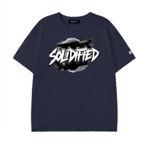 Pure Cotton Unisex T-Shirt - Dark Blue, 2XL